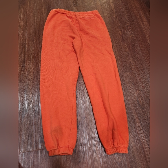 Halfdays Ski Club Orange Sweatpants Sweats - Picture 4 of 12